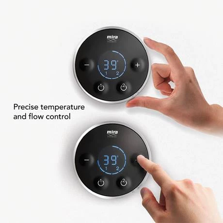 Mira Platinum Dual Rear Fed Digital Shower - Pumped - 1.1796.004 - Image 4