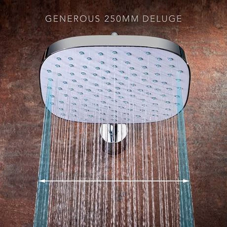 Mira Evoco Dual Outlet Chrome Thermostatic Mixer Shower - 1.1967.002 - Image 2