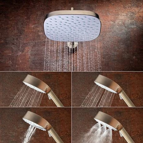 Mira Evoco Dual Outlet Brushed Nickel Thermostatic Mixer Shower - 1.1967.004 - Image 3