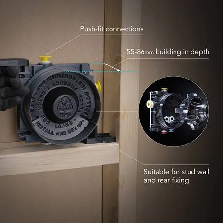 Mira Evoco Dual Outlet Brushed Nickel Thermostatic Mixer Shower - 1.1967.004 - Image 4