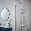 Hansgrohe Vernis Shape Showerpipe 230 Thermostatic Shower Mixer - Chrome - 26286000