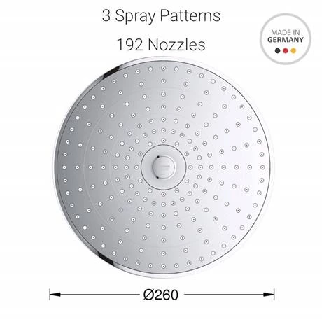 Grohe Euphoria SmartControl 260 MONO Shower System - 26509000 - Image 6