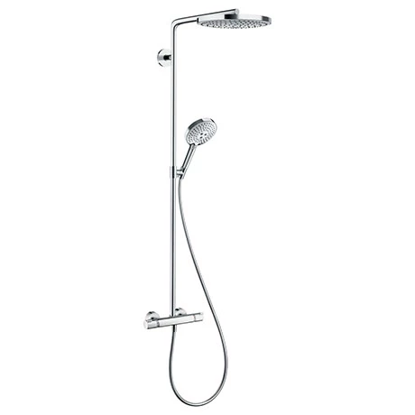 Hansgrohe Raindance Select S Showerpipe 240 Thermostatic Shower Mixer - Chrome - 27129000