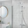 Hansgrohe Crometta S EcoSmart Showerpipe 240 Thermostatic Shower Mixer - 27268000