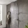 Hansgrohe Crometta E Showerpipe 240 Thermostatic Shower Mixer - 27271000