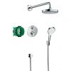Hansgrohe Croma Select S Complete Shower Set with Wall Mounted Shower Handset - 27295000