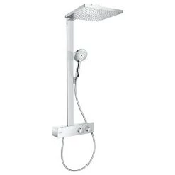 Hansgrohe Raindance E Showerpipe 300 with ShowerTablet 350 Thermostatic Shower - 27361000