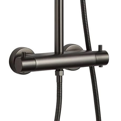 JTP Vos Brushed Black Thermostatic Shower - 2752819BBL - Image 4