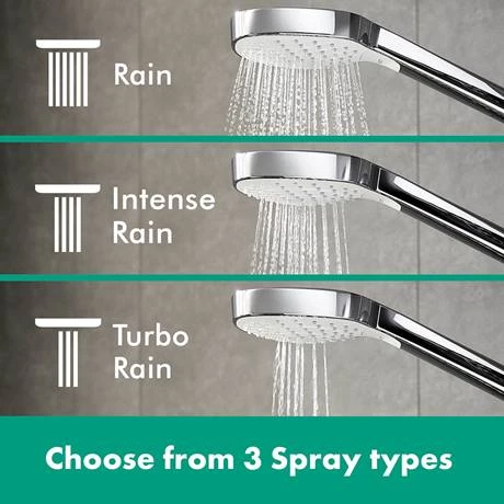 Hansgrohe Croma E Complete Shower Set with Wall Mounted Shower Handset - 27953000 - Image 3