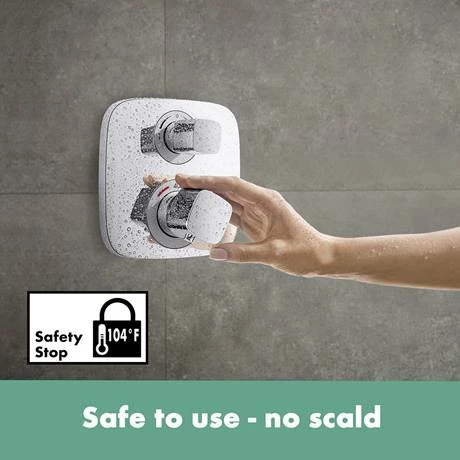 Hansgrohe Croma E Complete Shower Set with Wall Mounted Shower Handset - 27953000 - Image 5