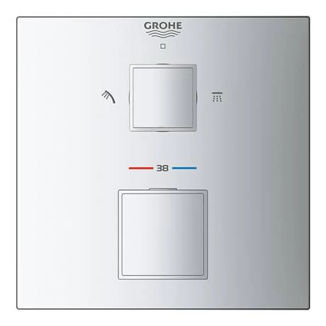 Grohe Grohtherm Cube Perfect Shower Set with Rainshower Allure 230 - 34741000 - Image 4