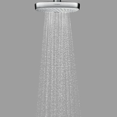 Hansgrohe Ecostat E Square Complete Shower Set with Croma Select E Shower Slider Rail Kit - Image 3