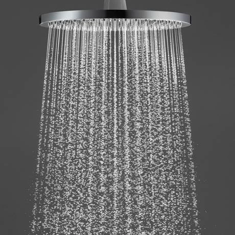 Hansgrohe Ecostat S Round Complete Shower Set with Wall Mounted Shower Handset - Image 2