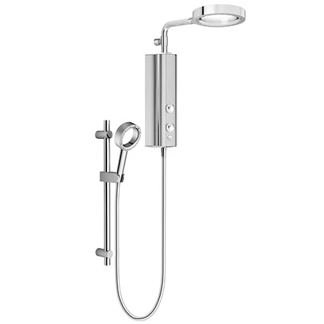 AQUAS AquaMax Flex Manual X-Jet 9.5KW Full Chrome Electric Shower