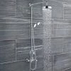 Hudson Reed Traditional Thermostatic Shower Valve & Rigid Riser Kit - A3117