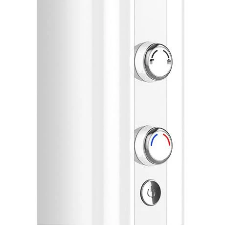 AQUAS AquaMax Flex Manual Smart 9.5KW White Electric Shower - Image 2