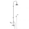 Heritage Avenbury Exposed Shower with Deluxe Fixed Riser Kit & Diverter to Handset - AVEDUAL01