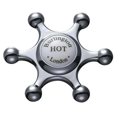 Burlington Birkenhead Angled Bath Shower Mixer with Slide Rail & Soap Basket - H230-BI - Image 3