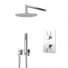 Cruze Shower Pack (inc. 200mm Wall Mounted Head, Wall Outlet Elbow + Shower Handset)