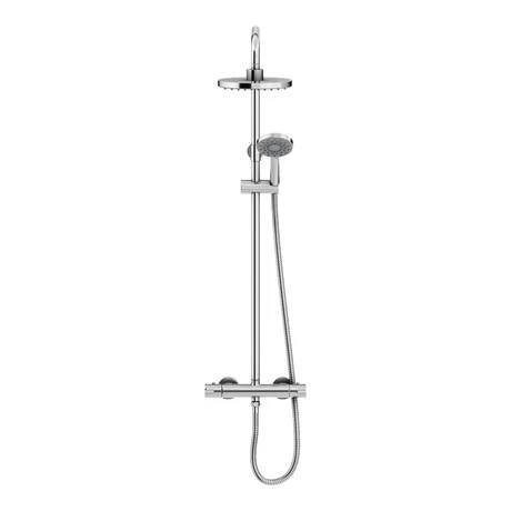 Cruze Modern Thermostatic Shower - Chrome - Image 5