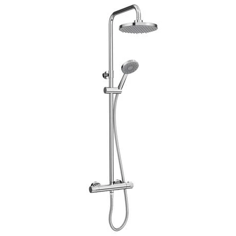 Cruze Modern Thermostatic Shower - Chrome - Image 2