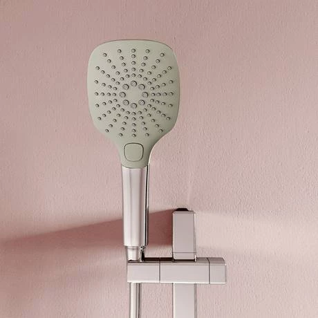 Aqualisa Dream Square Thermostatic Mixer Shower with Adjustable and Wall Fixed Heads - DRMDCV2.ADFW.SQR - Image 4