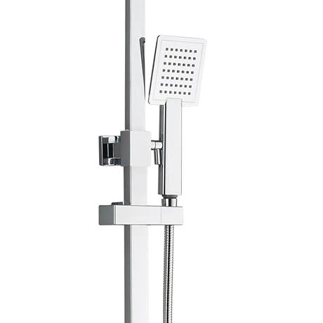 Summit Modern Square Thermostatic Shower - Chrome - Image 3