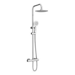 Apollo Modern Thermostatic Shower - Chrome