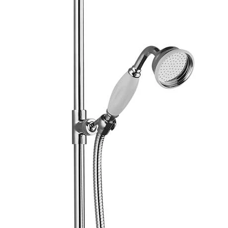 Chatsworth Thermostatic Shower with Diverter, Rigid Riser & Fixed Head - Image 3