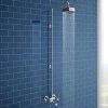 Chatsworth Thermostatic Shower Bar Valve with Rigid Riser & Bath Tap