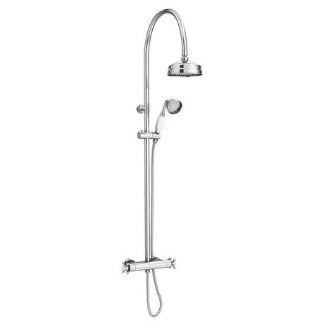 Chatsworth Traditional Thermostatic Shower - Chrome - Image 2