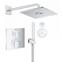 Grohe Grohtherm Cube SmartConnect Head & Handset Shower Set