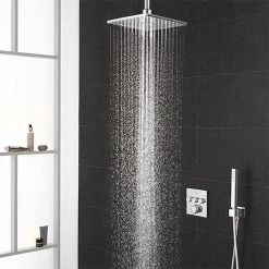 Grohe Grohtherm Smartcontrol Perfect Shower With Ceiling Mounted 310 Cube Shower Head