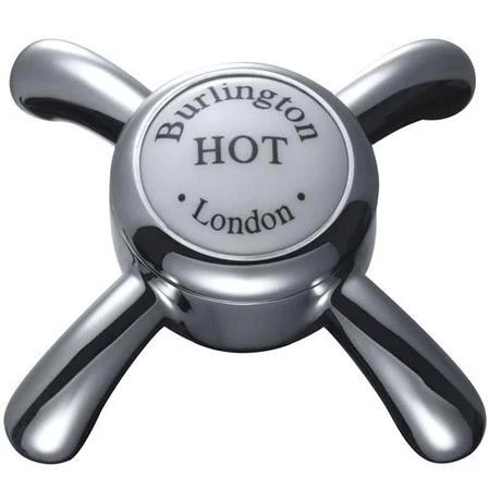 Burlington Anglesey Angled Bath Shower Mixer with Slide Rail & Soap Basket - H230-AN - Image 3