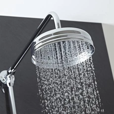 Hudson Reed Traditional Exposed Shower Valve, Riser Kit, Diverter & Shower Rose - Image 3