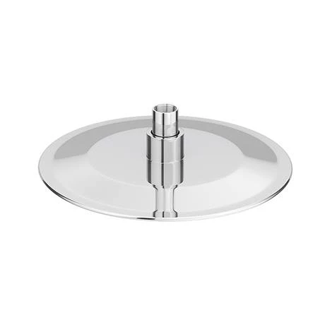 Arezzo Chrome Industrial Style Shower System with Concealed Valve, Head + Handset - Image 5