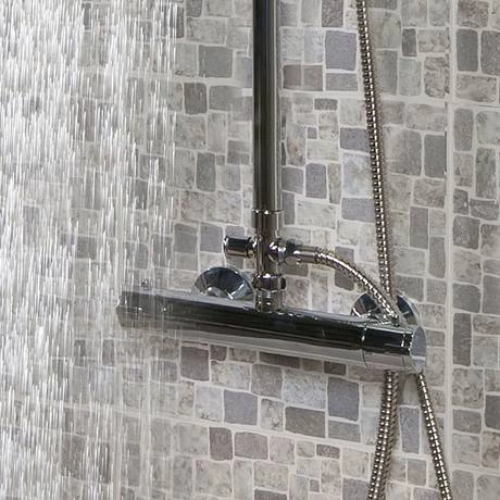 Nuie Thermostatic Bar Valve & Shower Kit - JTY375 - Image 3