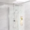 Aqualisa Optic Q Smart Shower Exposed with Adjustable and Ceiling Fixed Head