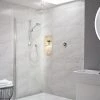 Aqualisa Optic Q Smart Shower Concealed with Adjustable and Ceiling Fixed Head
