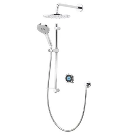 Aqualisa Optic Q Smart Shower Concealed with Adjustable and Wall Fixed Head - Image 2