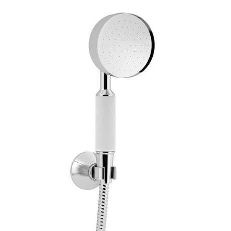 Heritage Somersby Exposed Shower with Deluxe Fixed Riser Kit & Diverter to Handset - Chrome - SSOBDUAL04 - Image 4