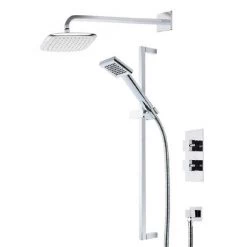 Roper Rhodes Event Square Dual Function Shower System with Fixed Shower Head - SVSET17