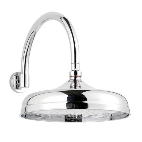 Hudson Reed Topaz Black Triple Concealed Shower with Slide Rail Kit & Fixed Head - Image 2