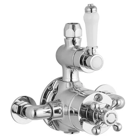 Trafalgar Traditional Deluxe Exposed Shower - Chrome - Image 2