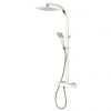 Triton Tees Thermostatic Bar Shower Mixer with Diverter & Kit - Chrome - UNTEBMDIV